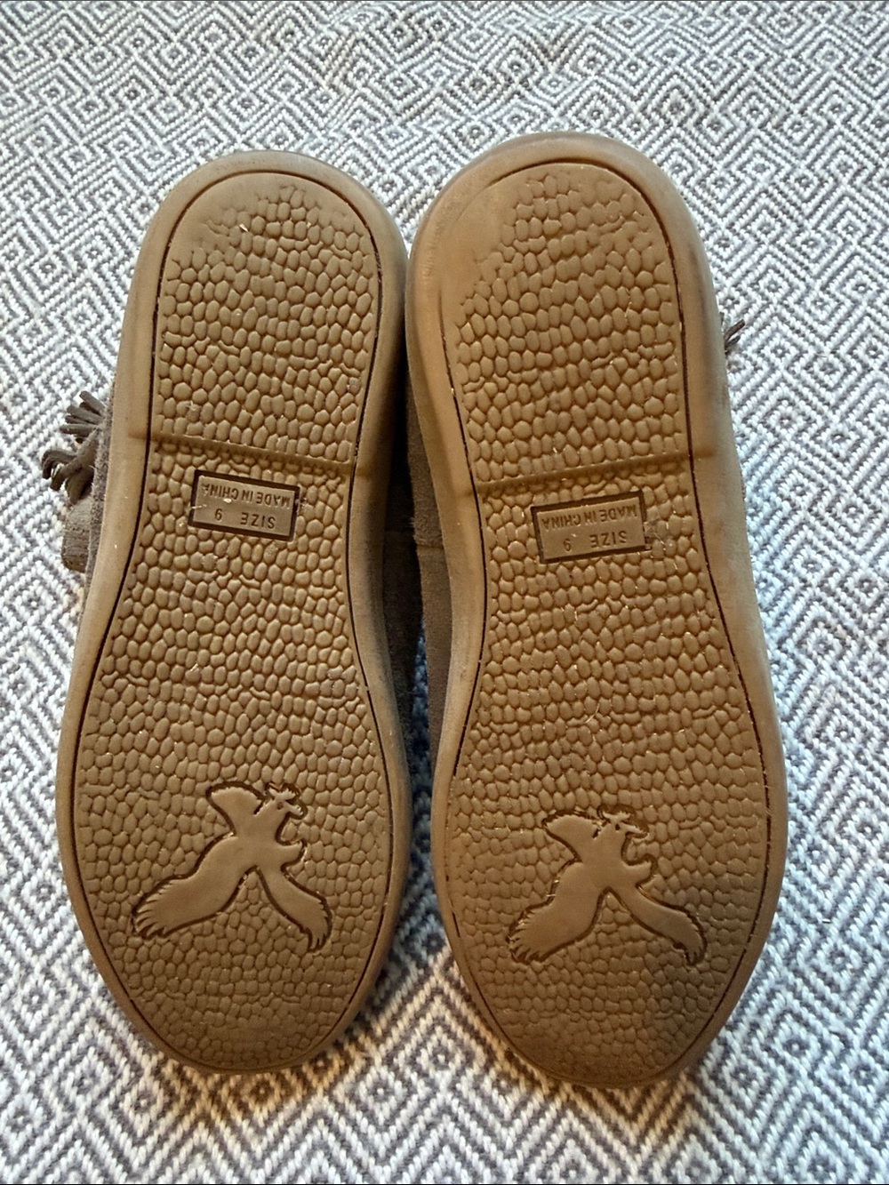 American Eagle Outfitters Brown Suede Tassel Faux-Fur Lined Ankle Boots - Picture 8 of 14